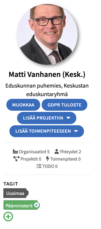 Tagien käyttö sisällössä Lobsterissa